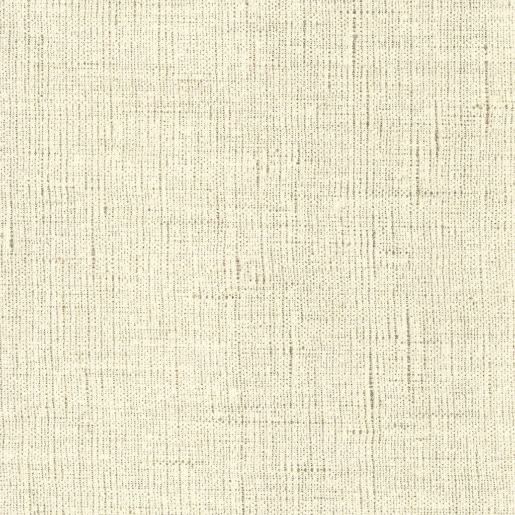 Beige Elitis Lin Plâtre Lin Métallisé RM 617 91 behang met een subtiele, linnenachtige structuur en lichte glans.