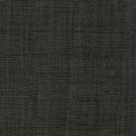 Donkergrijs Elitis-behang uit de Madagascar-collectie met een grove geweven textuur (VP 631 41).