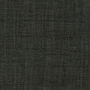 Donkergrijs Elitis-behang uit de Madagascar-collectie met een grove geweven textuur (VP 631 41).