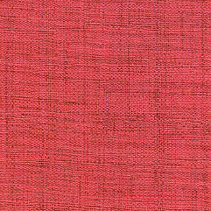 Rood Elitis-behang uit de Madagascar-collectie met een geweven textuurpatroon.