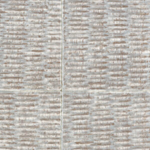 Structuur van Elitis-behang Natural Mood VP 915 21 met een geweven, natuurlijke textuur in grijs- en beigekleuren.