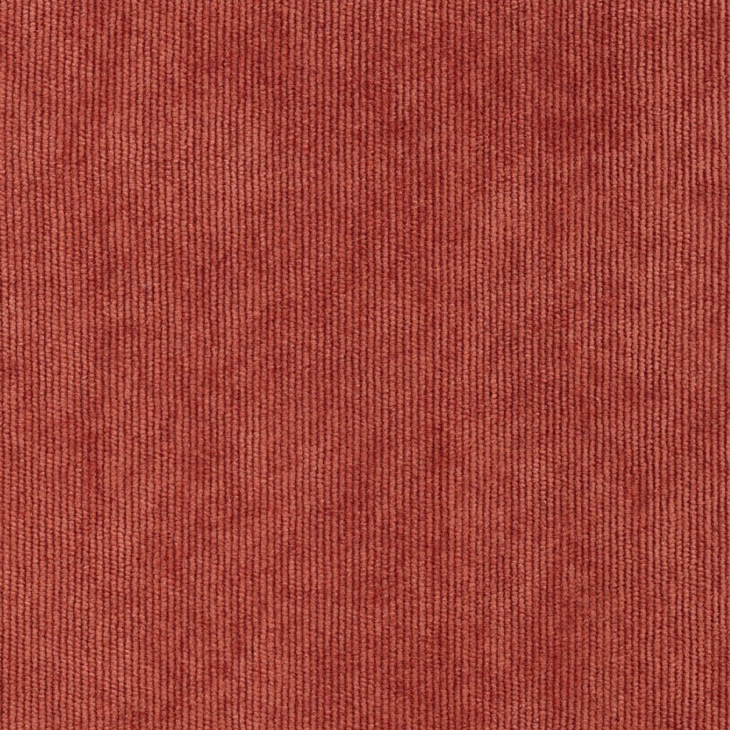 Rood Elitis Alcove behang met een fijne, verticale textuurstructuur.