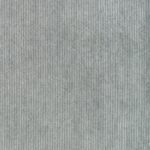 Grijs Elitis Alcove behang met een fijn verticaal geribbeld textuurpatroon.