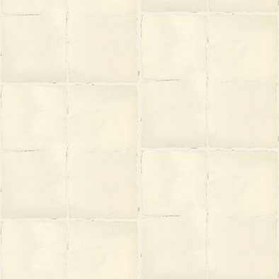Beige Elitis Hanji Nishino RM 1059 01 behang met een patroon van handgeschepte, vierkante papierstructuren.