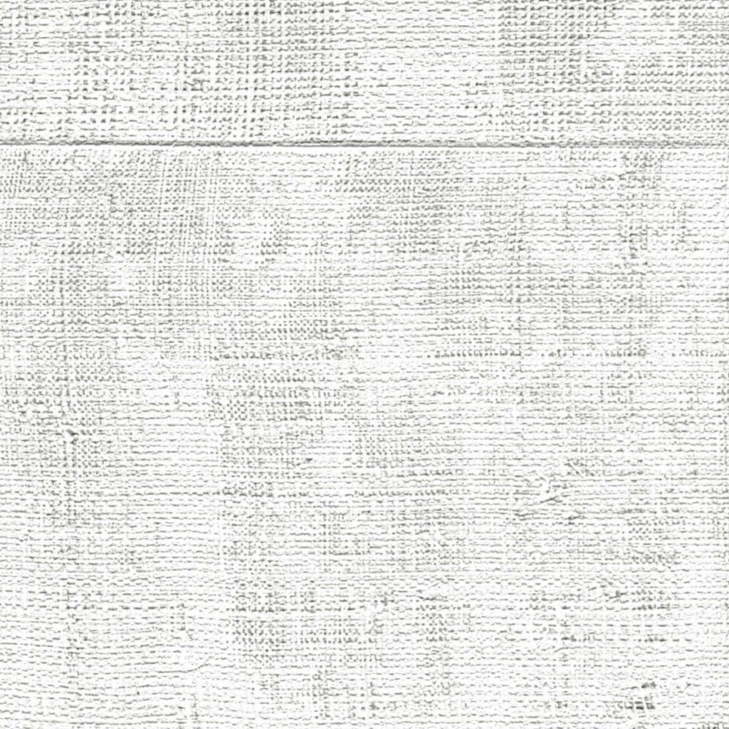 Lichtgrijs Elitis-behang met een grove, linnenachtige textuur uit de La Caravane Atelier d’Artiste Eldorado collectie.
