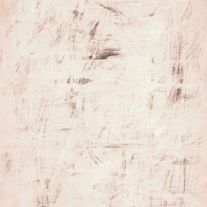 Lichtroze Elitis-behang met abstract krassend patroon uit de Voile de Papier-collectie.