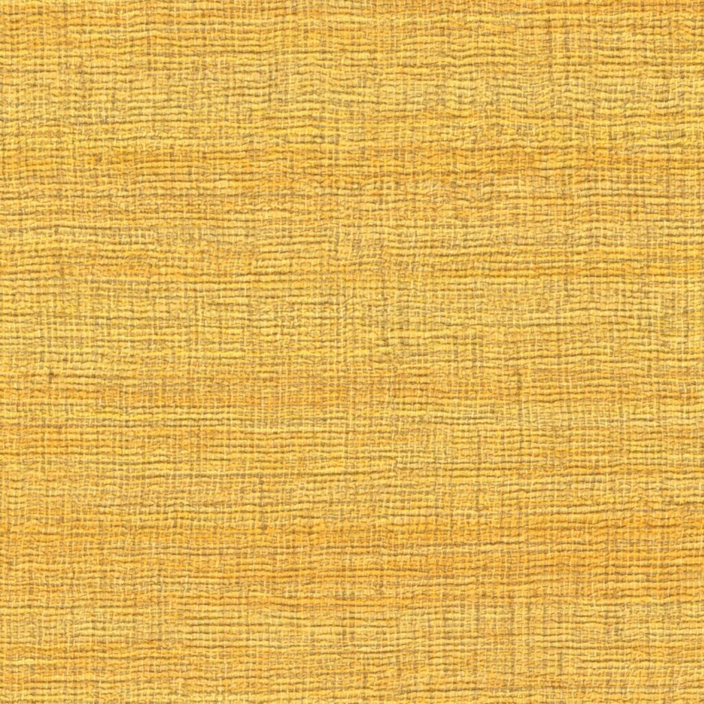 Geel Elitis Ceres Rhea VP 1008 21 behang met een geweven textuurpatroon.