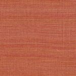 Oranje structuurbehang Elitis Ceres Rhea VP 1008-30 met een geweven textielachtige uitstraling.