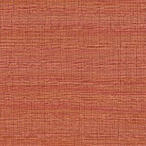 Oranje structuurbehang Elitis Ceres Rhea VP 1008-30 met een geweven textielachtige uitstraling.