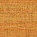 Oranjegeel Elitis Ceres Rhea VP 1008 35 behang met een geweven textuur en natuurlijke linnenlook.