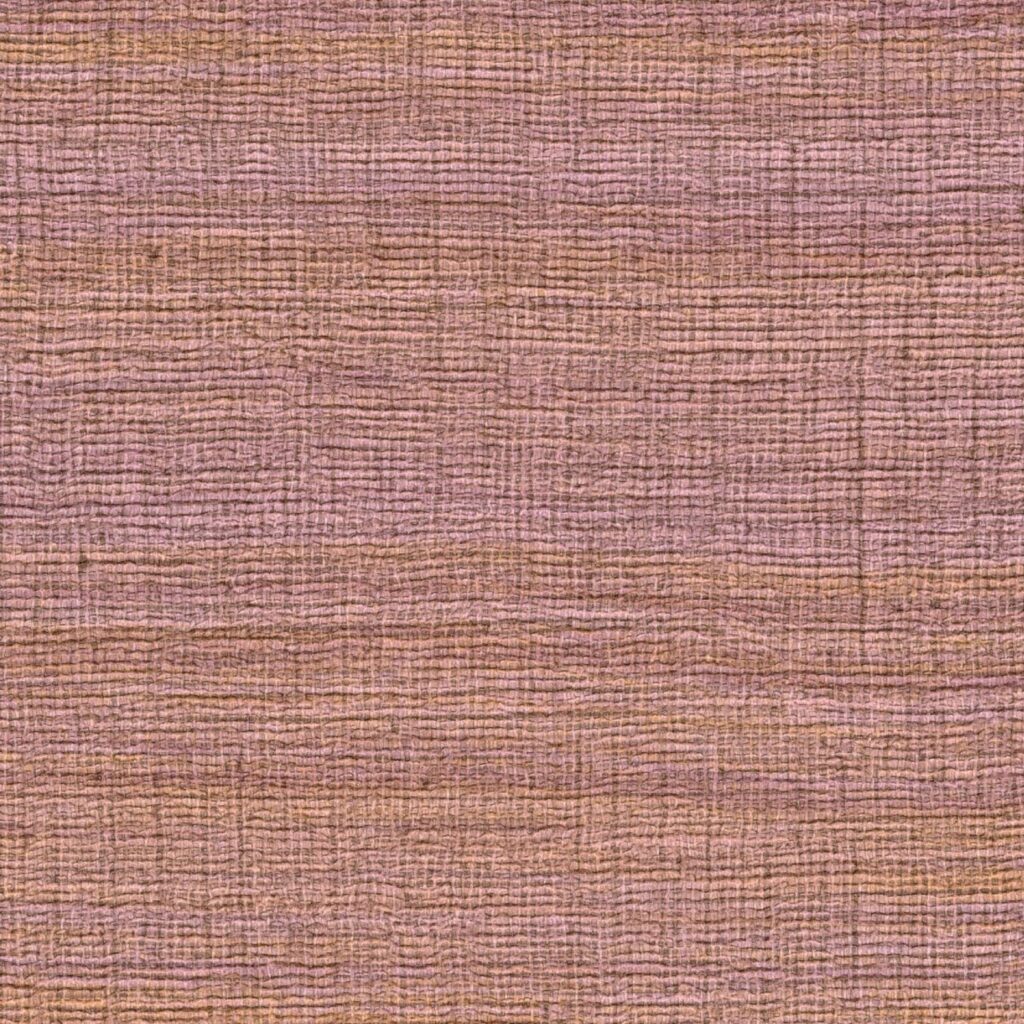 Roze-bruin Elitis Ceres Rhea VP 1008 55 behang met een geweven textuur en natuurlijke uitstraling.
