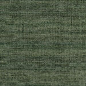Groen Elitis Ceres Rhea VP 1008-67 behang met een verfijnde, golvende textuur en linnenachtig patroon.