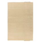 Beige Elitis Ernest TA 132 04 02 vloerkleed met subtiel lijnpatroon aan één zijde.