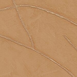 Beige Elitis Kintsugi VP 1004-21 behang met een reliëfstructuur en metallic scheurpatroon.