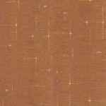 Bruin behangpatroon Elitis Maestria Orphée RM 1076-55 met subtiele, glinsterende stervormige accenten.