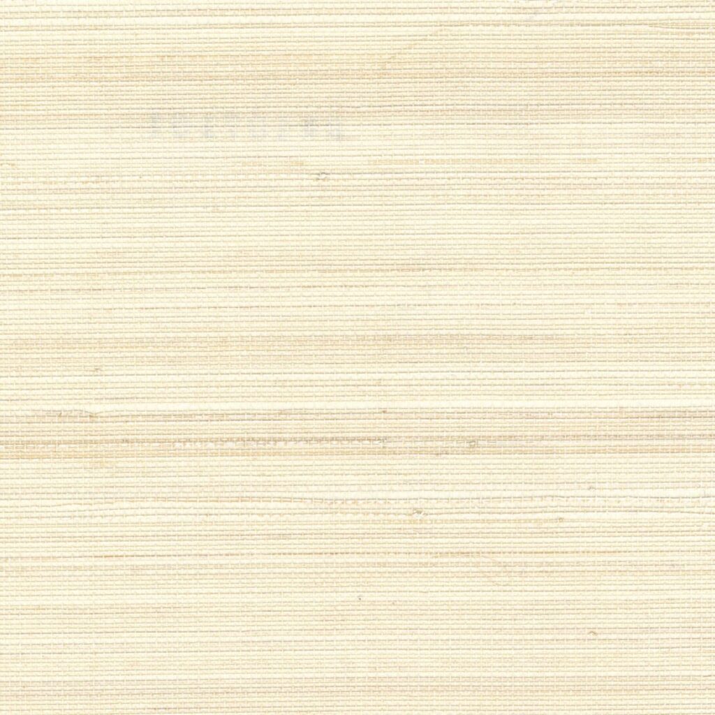 Beige, horizontaal geweven wandbekleding van Elitis Maestria Pur Abaca RM 1071 01.
