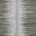 Detail van Elitis Maestria Tissoro RM 1078 80 behang met een geweven textuur en een centraal, licht verticaal patroon.