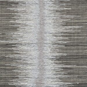 Detail van Elitis Maestria Tissoro RM 1078 80 behang met een geweven textuur en een centraal, licht verticaal patroon.
