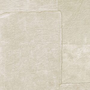 Beige Elitis Sangpi VP 1018 05 behang met een textuur die lijkt op ongelijke, handgemaakte papierlagen.