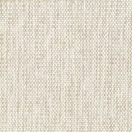 Licht beige geweven Elitis-stof Acosta Formosa OD 139-05 met een grove textuur.