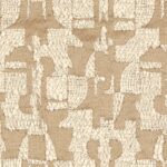 Beige Elitis-stof Alchimia Giorgio LR 344 14 met een abstract reliëfpatroon in crèmekleurige textuur.