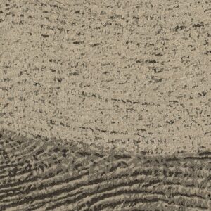 Beige Elitis-stof Craft Chic Onda LR 348-05 met een geweven textuur en organisch golvend patroon.