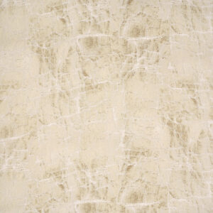 Beige Elitis-stof met een verweerd, marmerachtig Ephemere Archeology LI 893 02 patroon.
