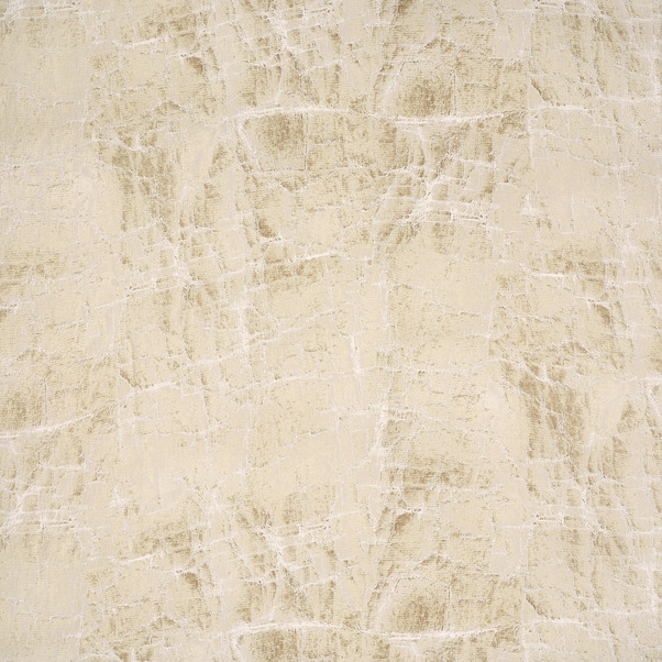 Beige Elitis-stof met een verweerd, marmerachtig Ephemere Archeology LI 893 02 patroon.