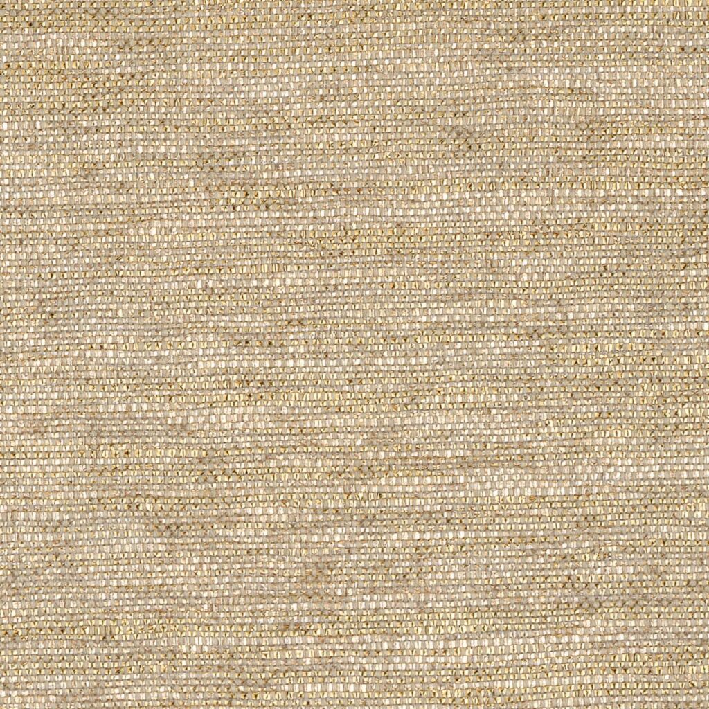 Beige Elitis-stof Ephemere Aube LI 897 02 met een fijn geweven textuur en subtiele glans.
