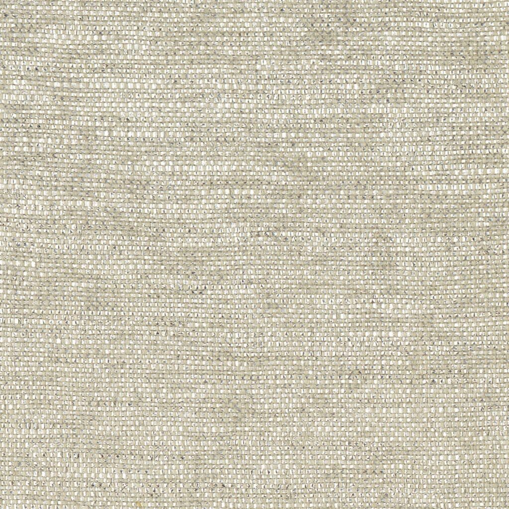 Lichtbeige geweven stof met subtiele glans uit de Elitis Ephemere Aube collectie (LI 897 05).
