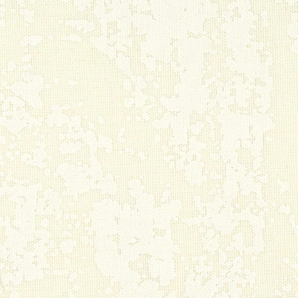 Crèmekleurige Elitis Ephemere Yeso LI 898 01-stof met een subtiel abstract patroon.
