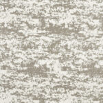 Beige en witte Elitis Ephemere Yeso LI 898 03 stof met abstracte, textuurachtige print.