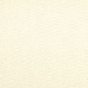 Licht beige Elitis-stof Kaila LI 890 01 met een fijne, gelijkmatige weefstructuur.