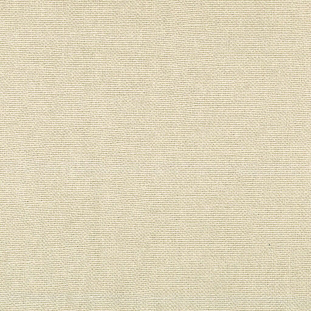 Lichtbeige Elitis-stof Kaila LI 890-04 met een fijne, gelijkmatige weefstructuur.