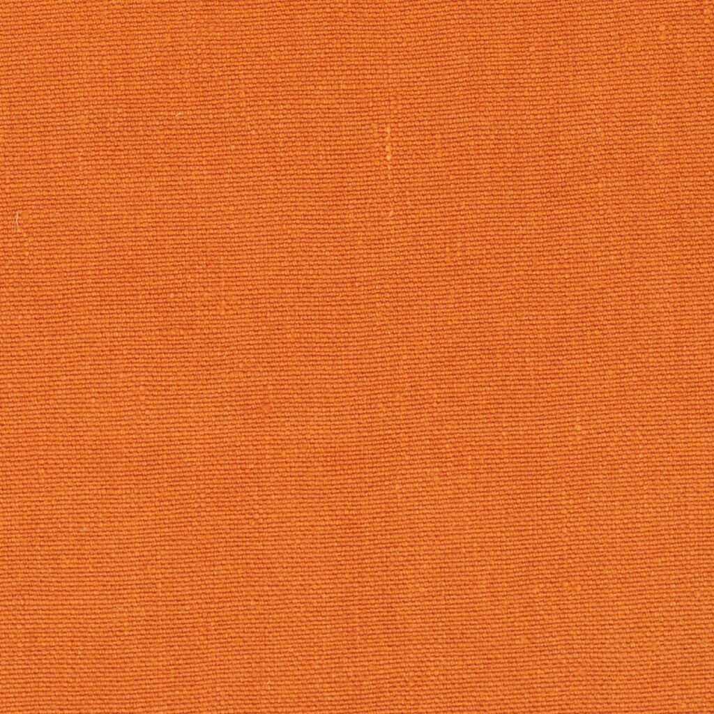 Oranje Elitis-stof Kaila LI 890 39 met een fijn geweven textuur.