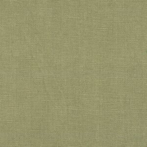 Groen linnenachtig textiel met fijne structuur uit de Elitis-stof Kaila LI 890 61 collectie.