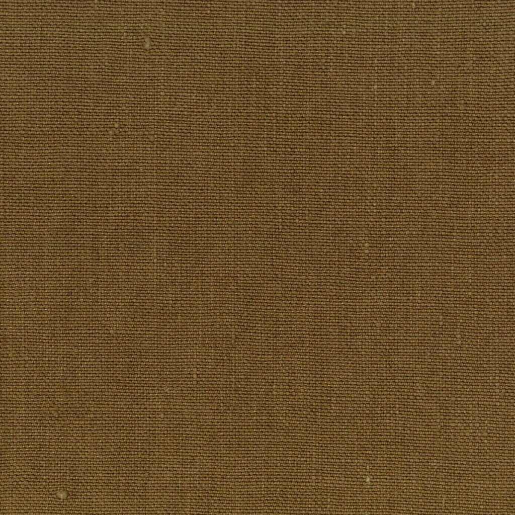 Bruin geweven textiel met een fijne structuur uit de Elitis-stof Kaila LI 890-68 collectie.