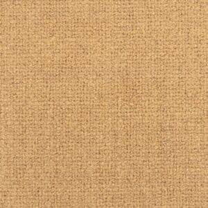 Close-up van de Elitis-stof Zelia LW 903 21 in een warme camel kleur met grove textuur.