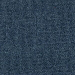 Close-up van Elitis-stof Zelia LW 903 47 in een geweven donkerblauwe textuur.