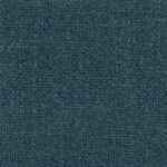 Donkerblauwe Elitis-stof Zelia LW 903 67 met een grove, geweven textuur.