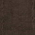 Bruin geweven textiel van Elitis-stof Esprit LI 871 72, met subtiele verticale en horizontale naden.
