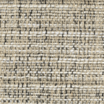 Grof geweven Elitis stof Horizon LI 874 02 in natuurlijke beige- en grijstinten.