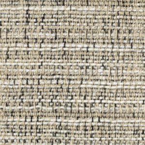 Grof geweven Elitis stof Horizon LI 874 02 in natuurlijke beige- en grijstinten.