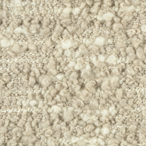 Textuur van Elitis-stof Horizon LI 875 04 in beige wolstructuur van Buningh Wonen.