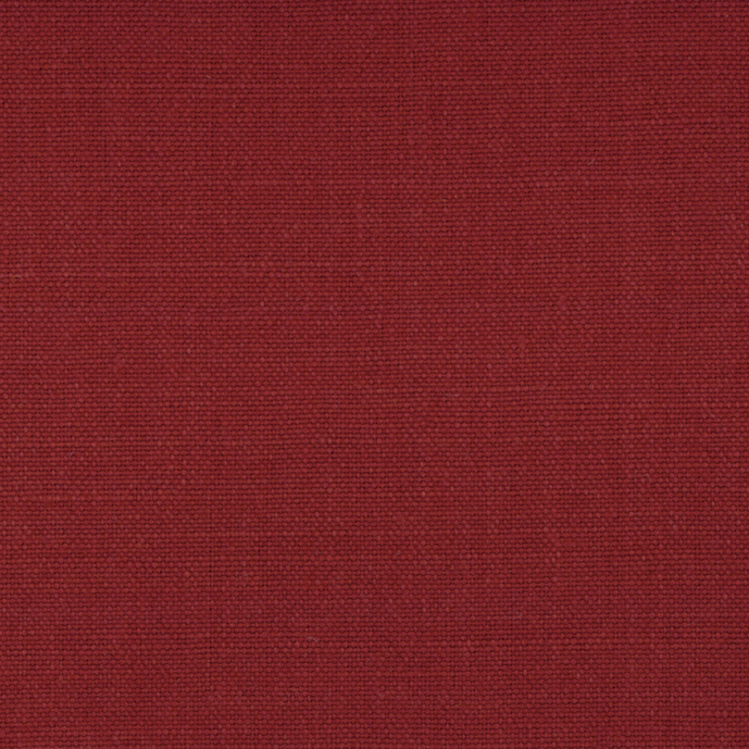 Rood linnen Elitis-stof met fijne geweven textuur, model City LI-718-30.