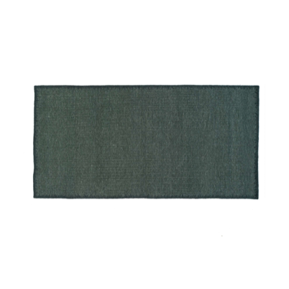 Donkergroen Elitis Tenere vloerkleed in rechthoekige vorm, model TA 126 64 09.