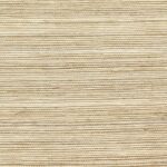 Beige geweven structuur van Elitis Tribus Favoris RM 1070 02 behang met een natuurlijke textieluitstraling.