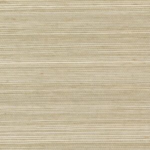 Beige geweven textuur van Elitis Tribus Favoris RM 1070 03 wandbekleding.