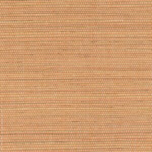 Natuurgetrouw geweven behang met horizontale stroken in warme aardetinten uit de Elitis Tribus Favoris collectie, model RM 1070 11.
