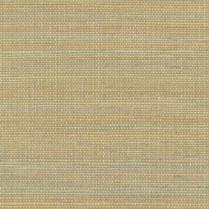 Beige en goudkleurig geweven behang met een natuurlijke textuur uit de Elitis Tribus Favoris collectie.